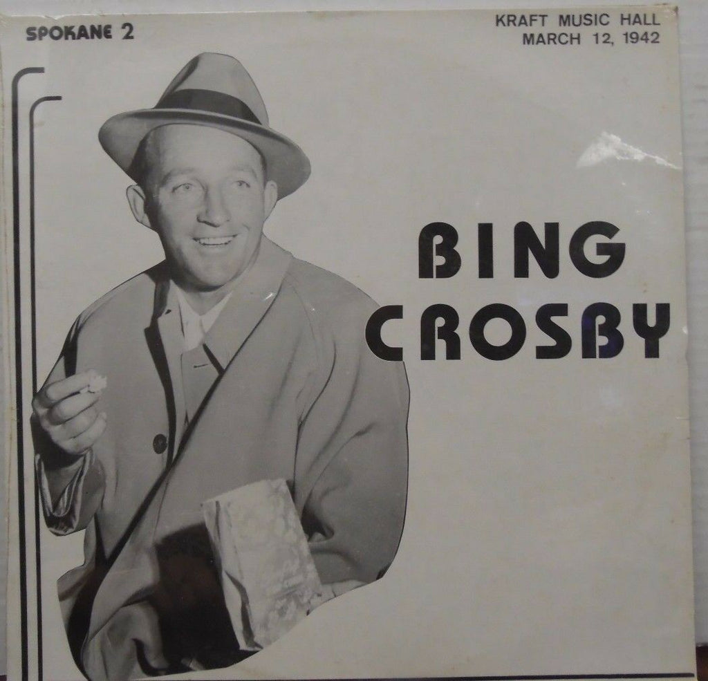 New Sealed Bing Crosby Kraft Music Hall March 12, 1942 Spokane 2 102316LLE