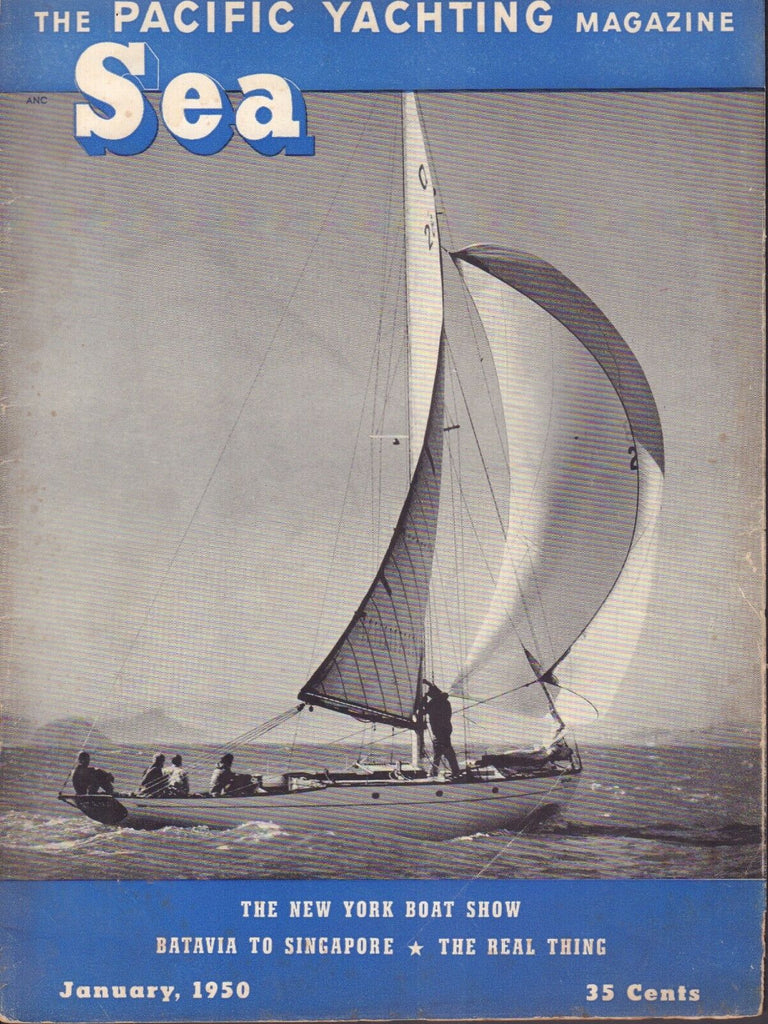 Sea Pacific Yachting January 1950 Batavia To Singapore 062217nonDBE