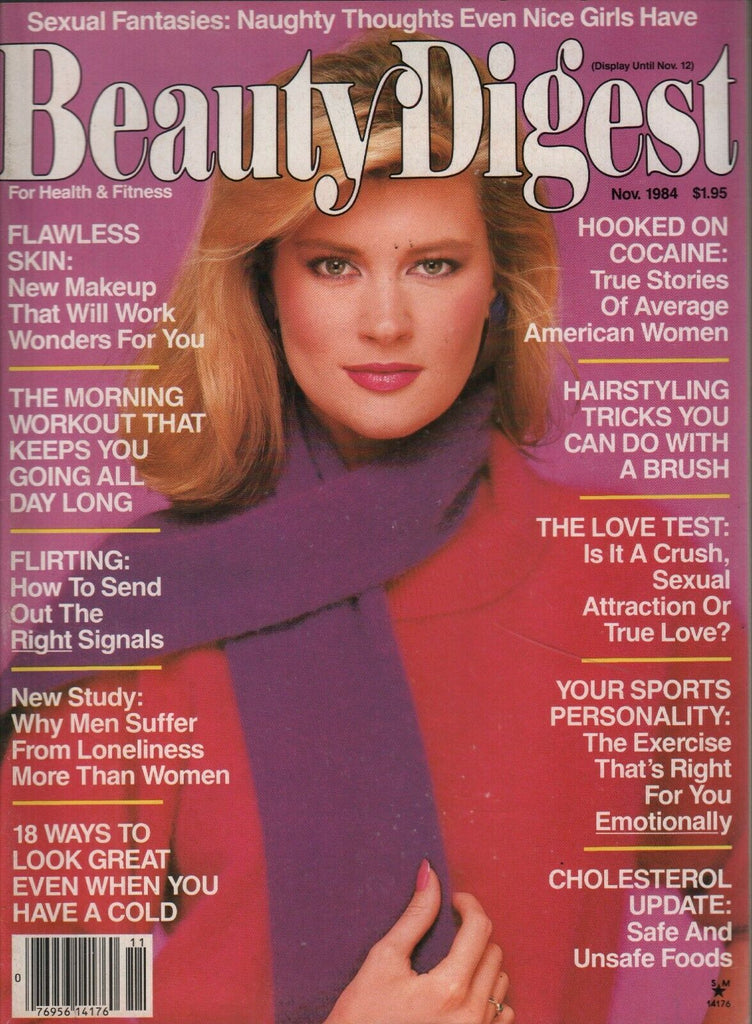 Beauty Digest November 1984 Vintage Health & Fitness Magazine 072619AME2