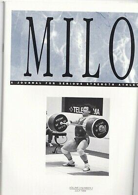 Milo Weightlifting Alexander Kurlovich Manfred Hoebert July 1994 022619nonr