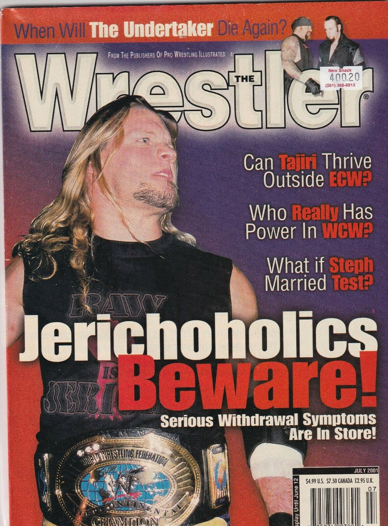 The Wrestler Magazine Chris Jericho Tajiri Steph McMahon July 2001 062419nonr