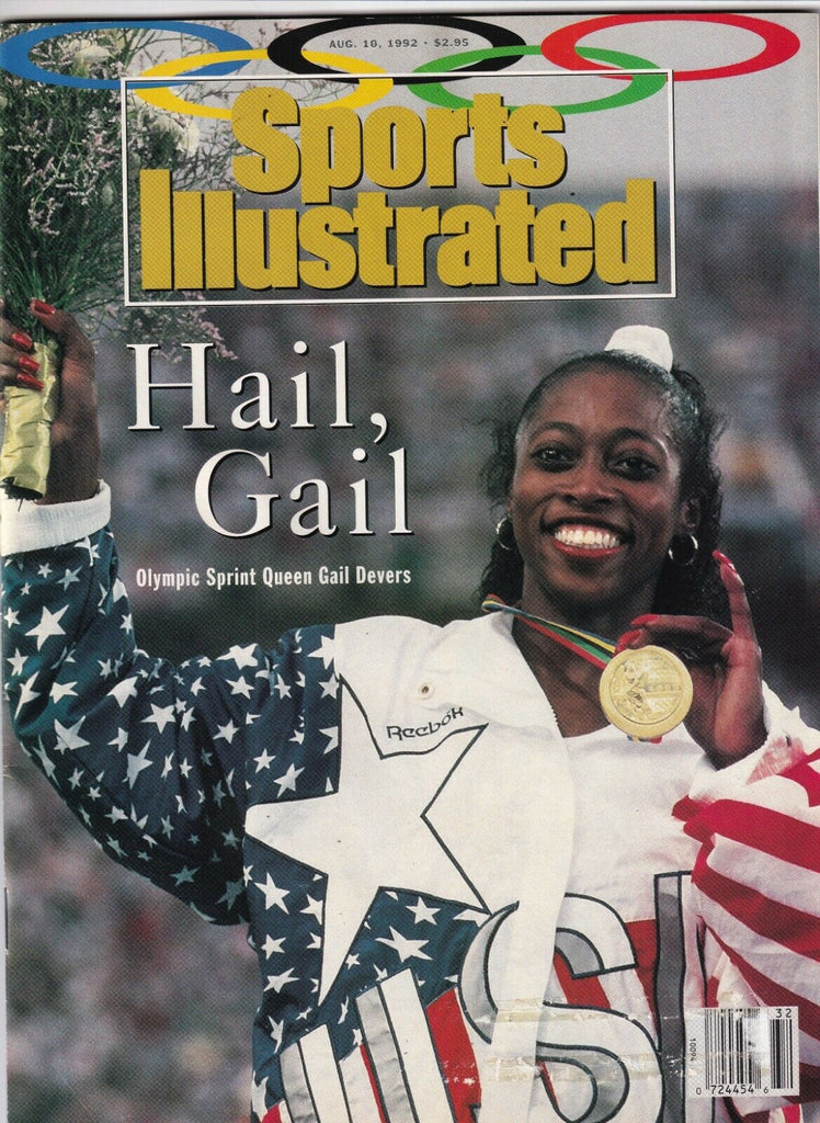 Sports Illustrated Gail Devers Olympics August 10, 1992 091719nonr