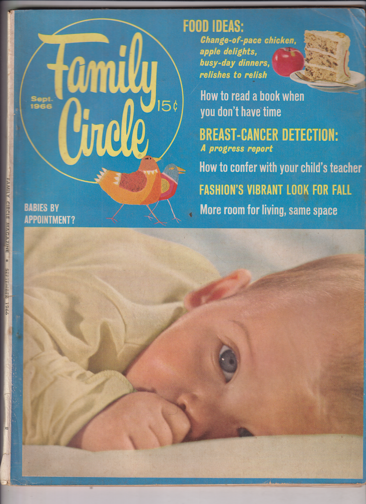 Family Circle Mag Babies By Appointment September 1966 121919nonr