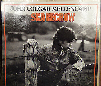 Scarecrow John Cougar Mellencamp 33 RPM EX+ 110215 TLJ