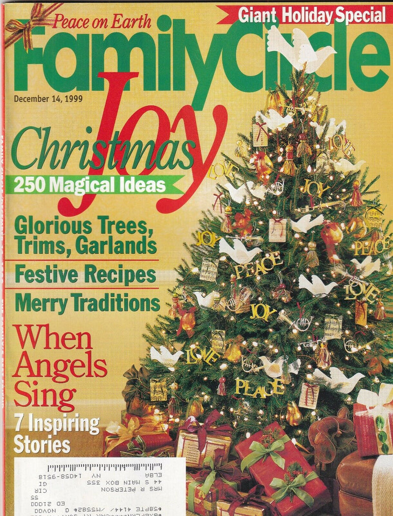 Family Circle Mag Christmas Special Ideas December 14, 1999 092719nonr