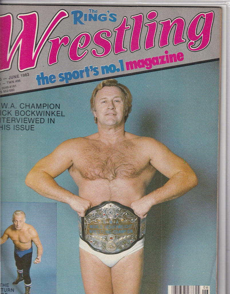 The Ring's Wrestling AWA Champion Nick Bockwinkel June 1983 052919nonr