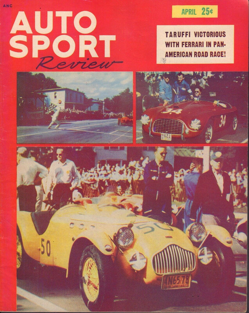 Auto Sport Review April 1952 Taruffi Ferrari 052417nonDBE