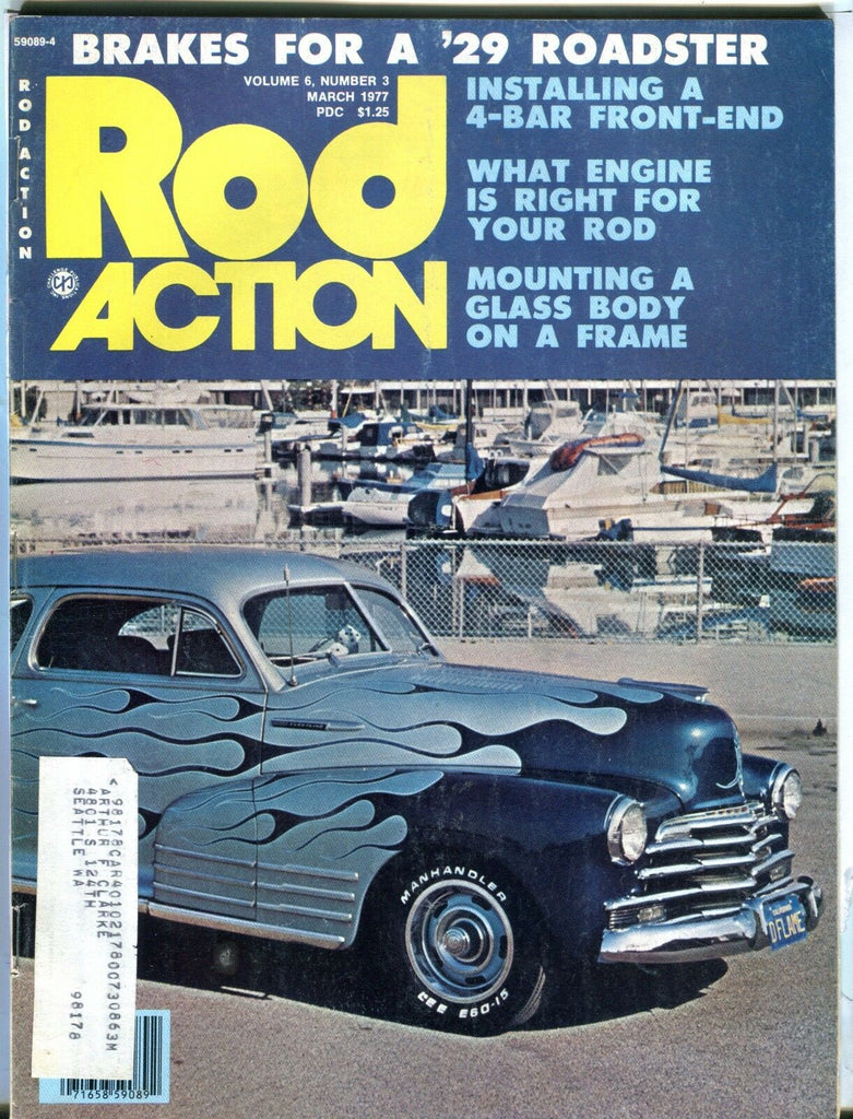 Rod Action Magazine March 1977 '29 Roadster EX w/ML 031017nonjhe