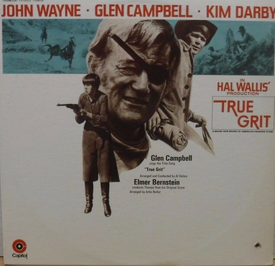 John Wayne True Grit Glen Campbell Capitol ST-263 33rpm 071917DBE