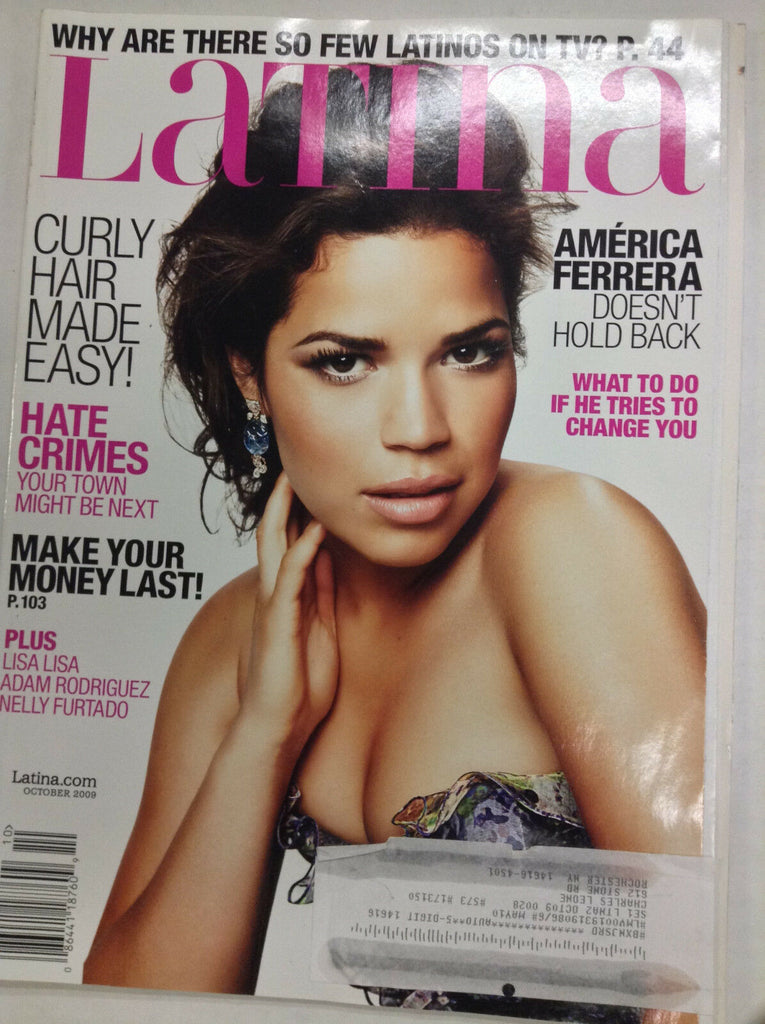 Latina Magazine America Ferrera Hate Crimes October 2009 062117nonr