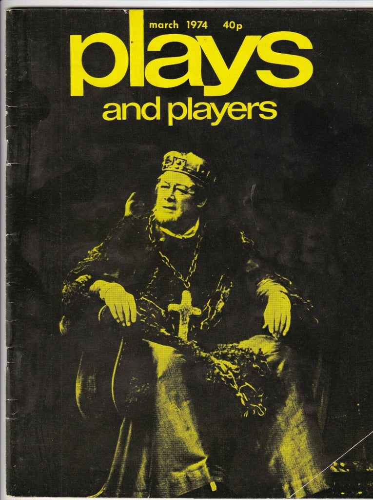 Plays And Players Harrison Rex Geraldine McEwan March 1974 081419nonr