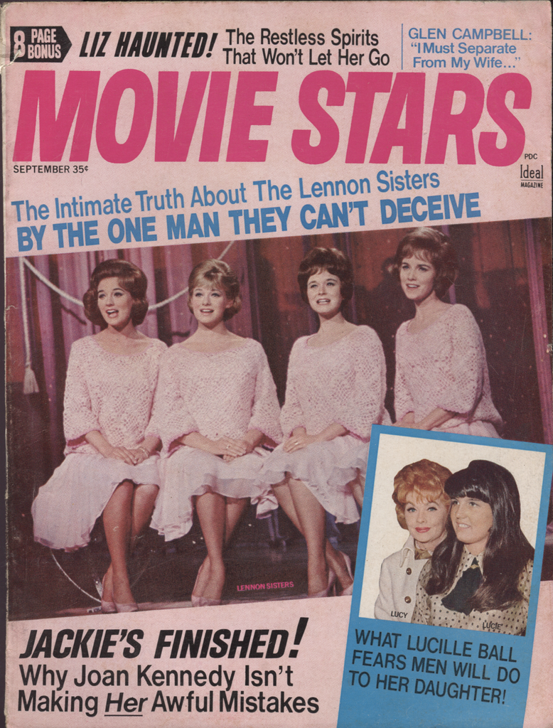 Movie Stars September 1969 Jackie Kennedy Lucille Ball 040620DBE