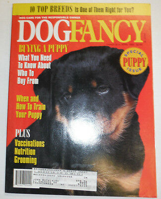 Dog Fancy Magazine Buying a Puppy April 1995 050815R
