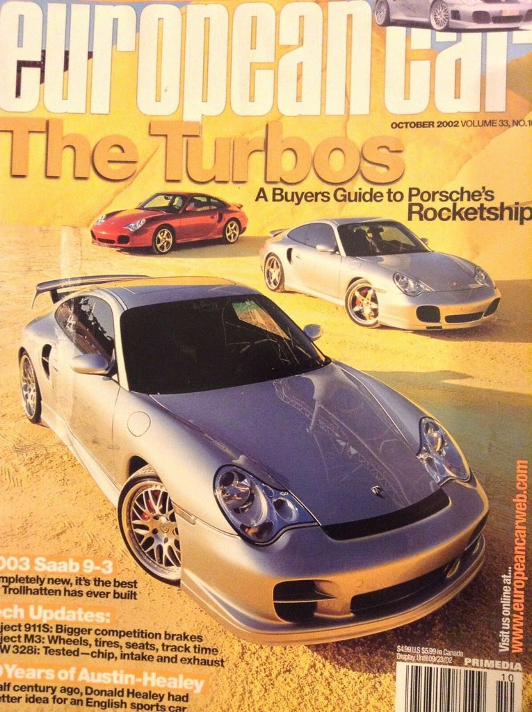 European Car Magazine Buyer's Guide To Porsche October 2002 011718nonrh