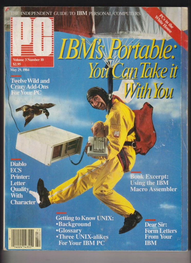 PC Mag IBM's Portable & Get To Know Unix May 29, 1984 120719nonr
