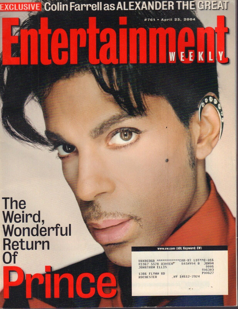 Entertainment Weekly April 23 2004 Prince, Colin Farrell w/ML 030917nonDBE