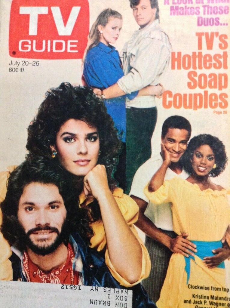 TV Guide Magazine Kristina Malandro Phil Morris July 20-26, 1985 012219nonr