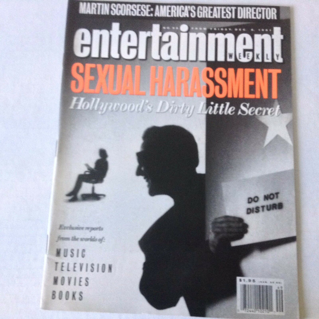 Entertainment Weekly Magazine Sexual Harassment December 6, 1991 060717nonrh