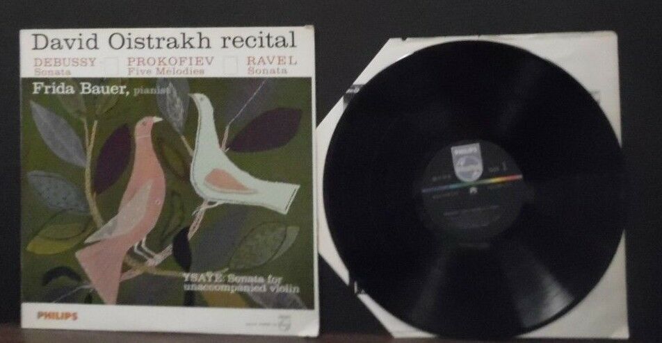 David Oistrakh Recital Ysaye: Sonata for unaccompanied violin MONO 010519LLE