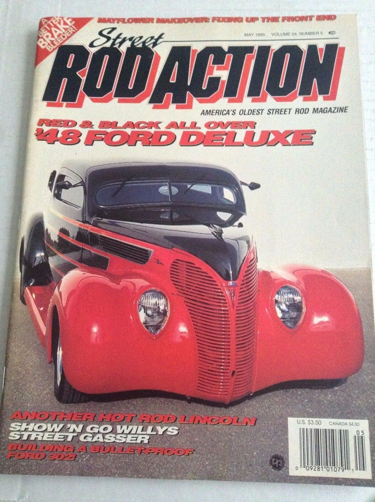 Rod Action Magazine '48 Ford Deluxe Hot Rod Lincoln May 1995 NO ML 032417NONRH