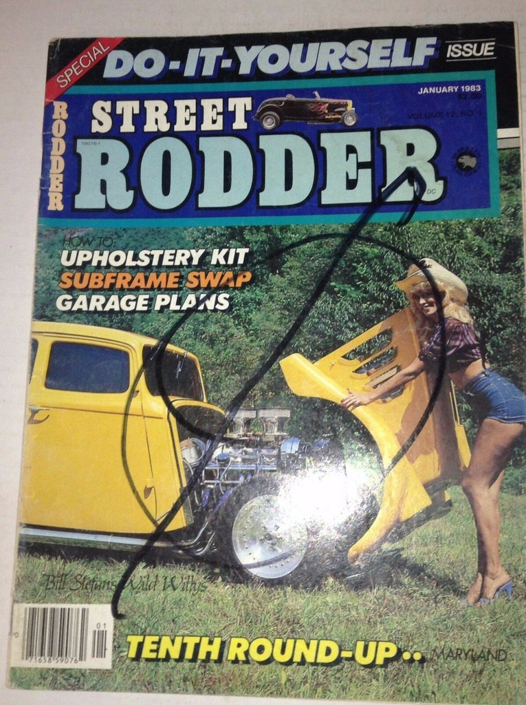 Street Rodder Magazine Upholstery Kit Subframe Swap January 1983 042017nonrh
