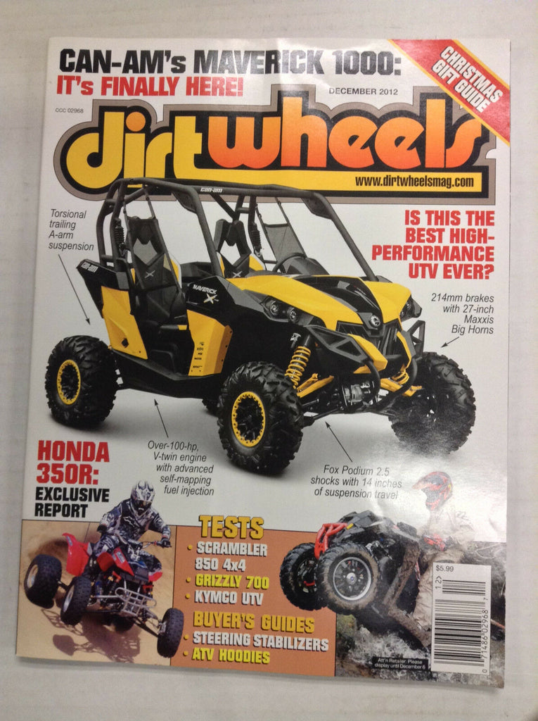 Dirt Wheels Magazine Honda 350R Scrambler 850 December 2012 032817nonR