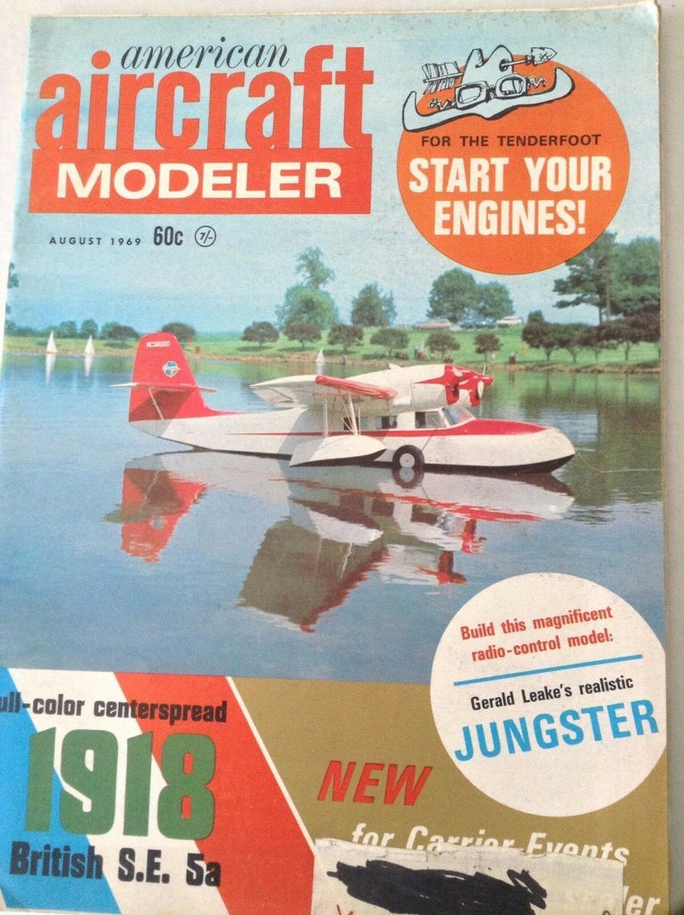 Aircraft Modeler Magazine Gerald Leake's Jungster August 1969 082817nonrh