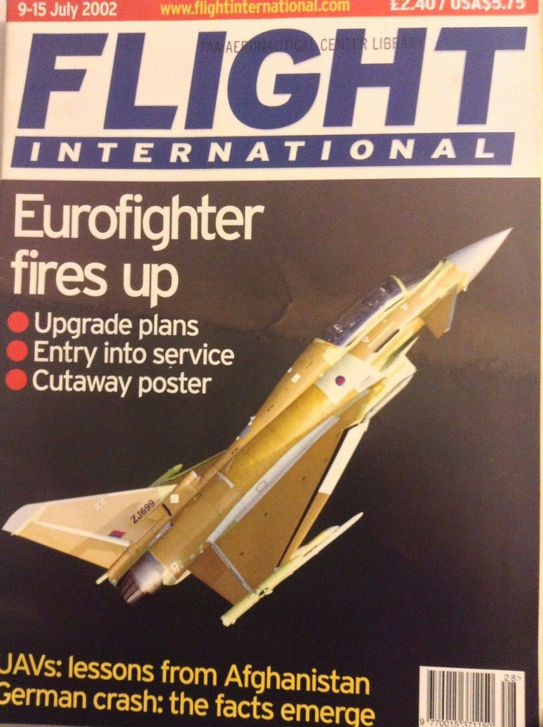 Flight International Magazine Eurofighter Fires Up July 2002 FAL 091717nonrh