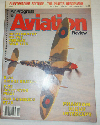 Air Progress Aviation Magazine German War Jets Phantom June 1981 NO ML 040915R