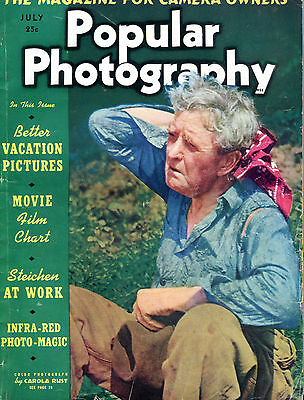 Popular Photography Magazine July 1938 Better Vacation Pictures GD 062916jhe