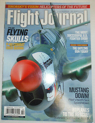 Flight Journal Magazine The Flying Skulls Mustang Down February 2014 010615R