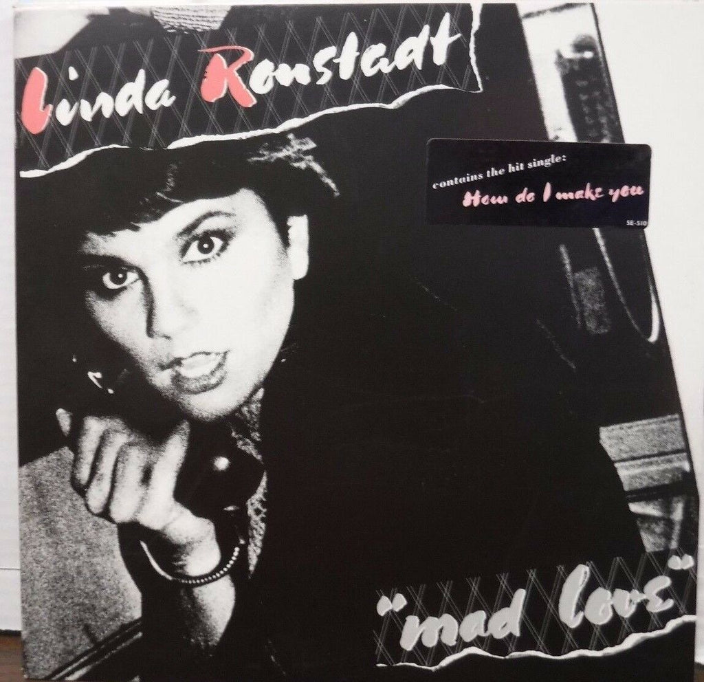 Linda Ronstadt Mad Love 33RPM some edge wear 122616LLE