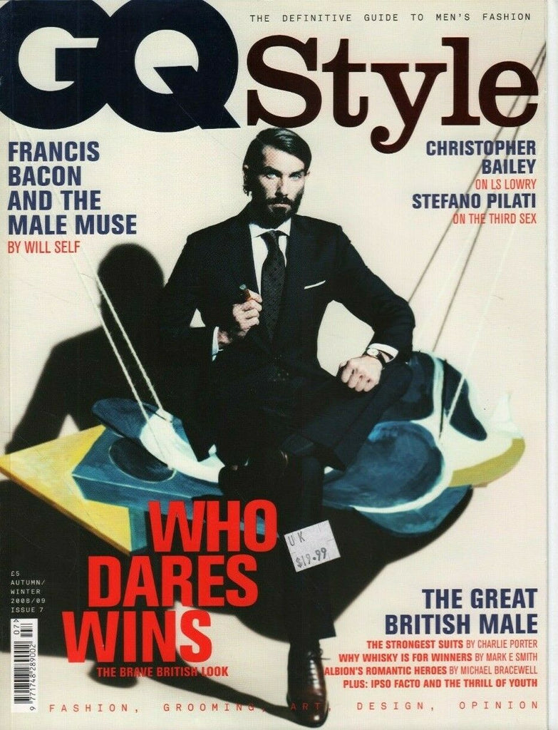 GQ Style Autumn Winter 2008 2009 Francis Bacon Stefano Pilati 022120DBF