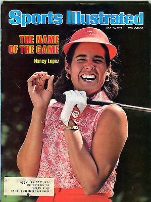 Sports Illustrated Magazine July 10 1978 Nancy Lopez EX 031516jhe