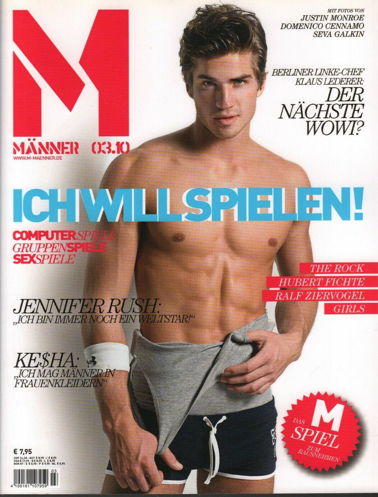 Manner German Gay Interest Magazine March 2010 Kesha Jennifer Rush 030420AME