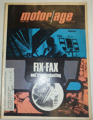 Motor Age Magazine Fix-Fax Troubleshooting Issue April 1969 020515R