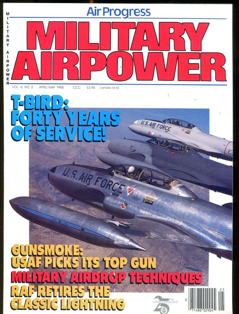 Air Progress Magazine Military Airpower April/May 1988 EX No ML 120216jhe