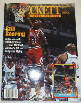 Beckett Magazine Michael Jordan An Old Decade September 1996 121814R