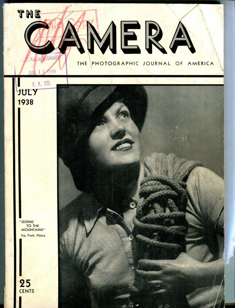 The Camera Magazine July 1938 Ing. Frant. Hejny ACC 042517nonjhe