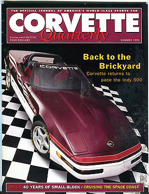 Corvette Quarterly Magazine Summer 1995 Back To The Brickyard EX 011116jhe
