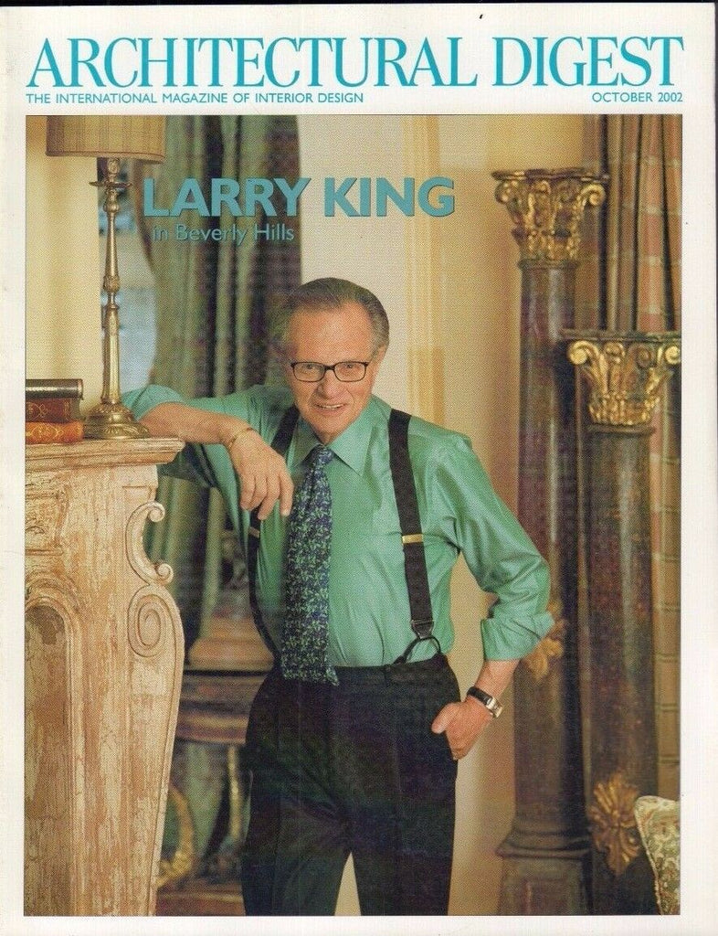 Architectural Digest October 2002 Larry King 021417DBE