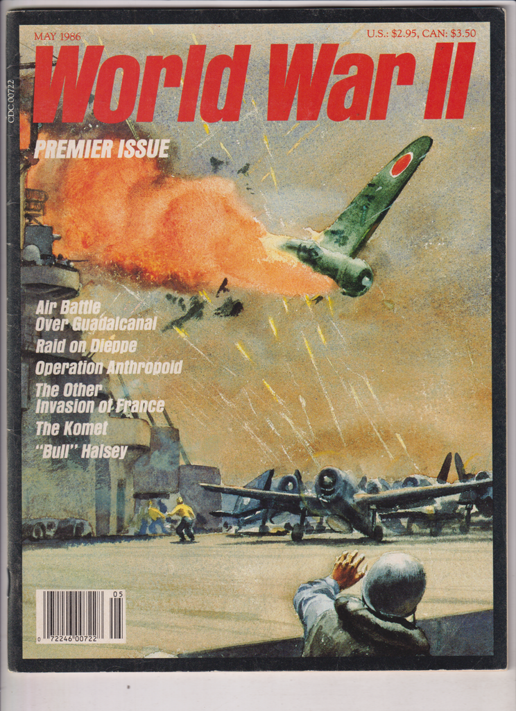 World War II Mag Premier Issue & Battle Of Guadacancal May 1986 011320nonr