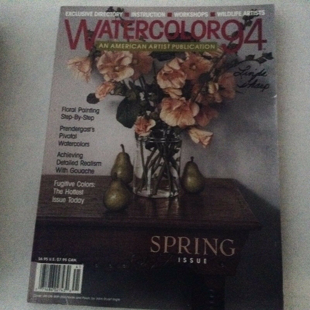 Watercolor Magazine Floral Painting Step By Step Spring 1994 061717nonrh2