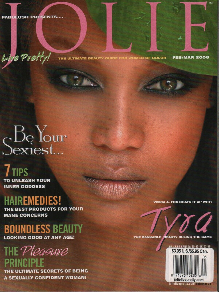 Jolie Magazine Winter February March 2006 Tyra Banks Vivica A Fox 080318DBE