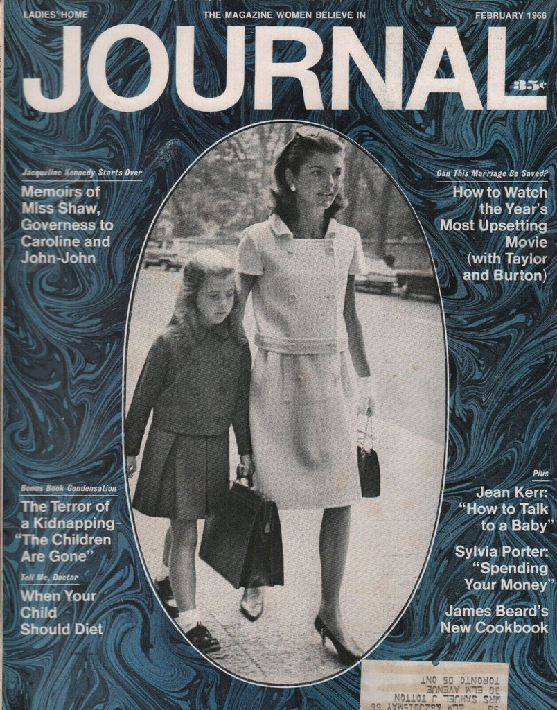Ladies' Home Journal February 1966 Jackie Kennedy Caroline John John 093019AME2