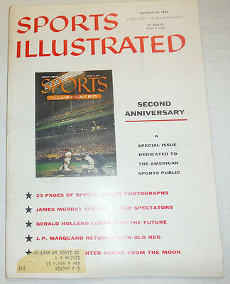 Sports Illustrated Magazine Second Anniversary Ted Williams August 1956 040715R