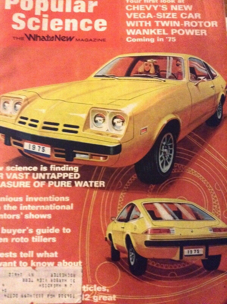 Popular Science Magazine Chevy's New Vega Size Car April 1974 122418nonrh
