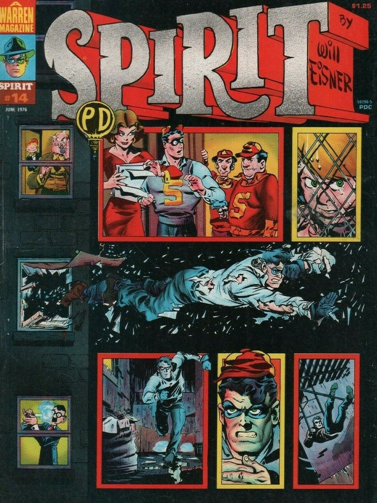 The Spirit Warren Magazine #14 June 1976 Will Eisner 040319DBE