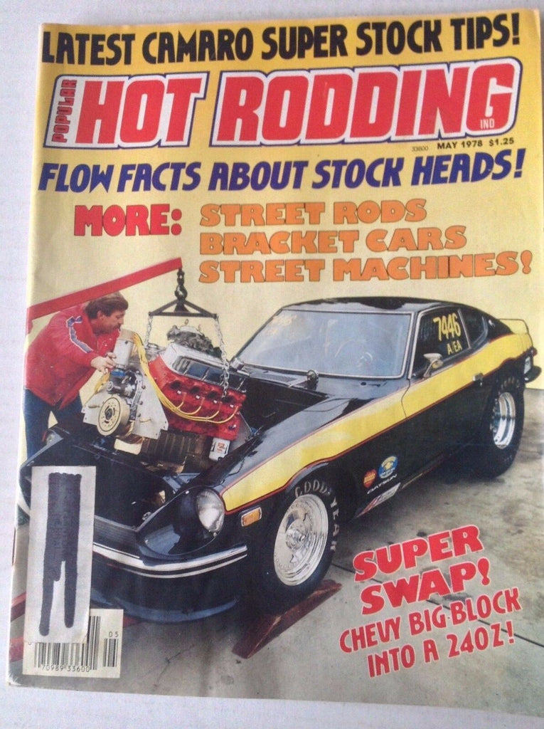 Popular Hot Rodding Magazine About Stock Heads May 1978 042517nonrh