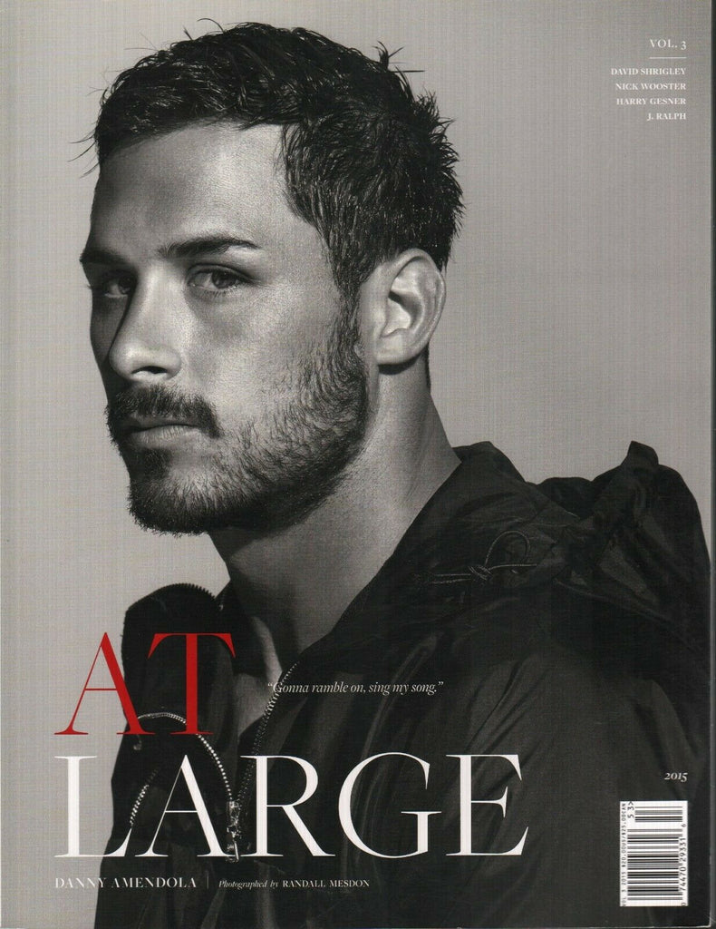 At Large Men's Fashion Fall/Winter 2015 Vol 3 Danny Amendola J Ralph 021920AME